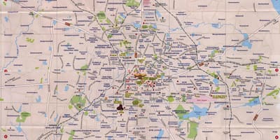 Бангалор атракции карта