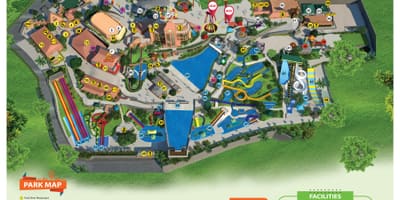 Wonderla Бангалор картата